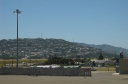 A view from Wellington Airport towards Hataitai and Mount Victoria.