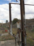More structures at the southern end of Cooma platform. Clearly this station serviced steam trains.