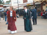 Locals dressed up for the Henry Lawson heritage festival, Gulgong.