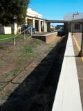 Looking towards the end of the dock, Dubbo railway station.