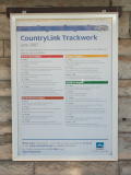 CountryLink advisory, Dubbo railway station.