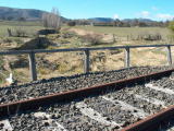 Looking east from the railway bridge south of Williamsdale yard.